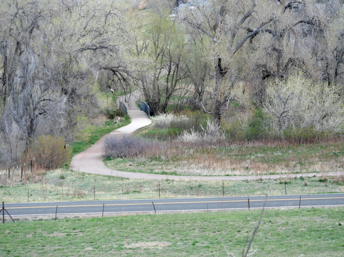 Coal Creek Trail, Aquarius Trailhead, Louisville, Colorado (April 2025)