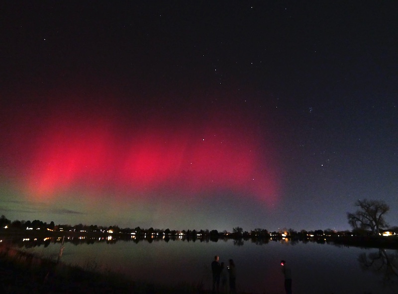 Aurora Borealis, Louisville, Colorado (November 11 2025)