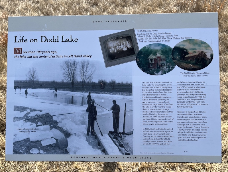 Dodd Reservoir Trail, Boulder, Colorado (February 2026)