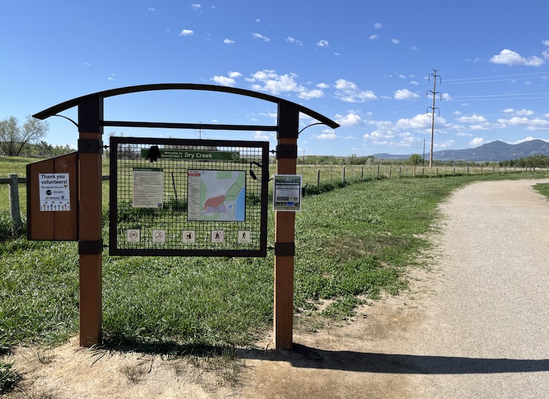 Dry Creek Trail, Boulder, Colorado (May 2024)