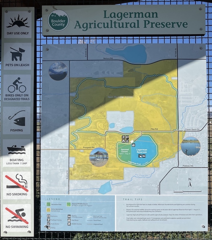 Lagerman Agricultural Preserve, Open Sky Loop, Longmont (April 2025)