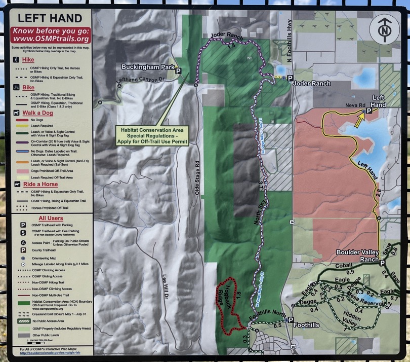 Left Hand Trailhead, Boulder, Colorado (July 2025)