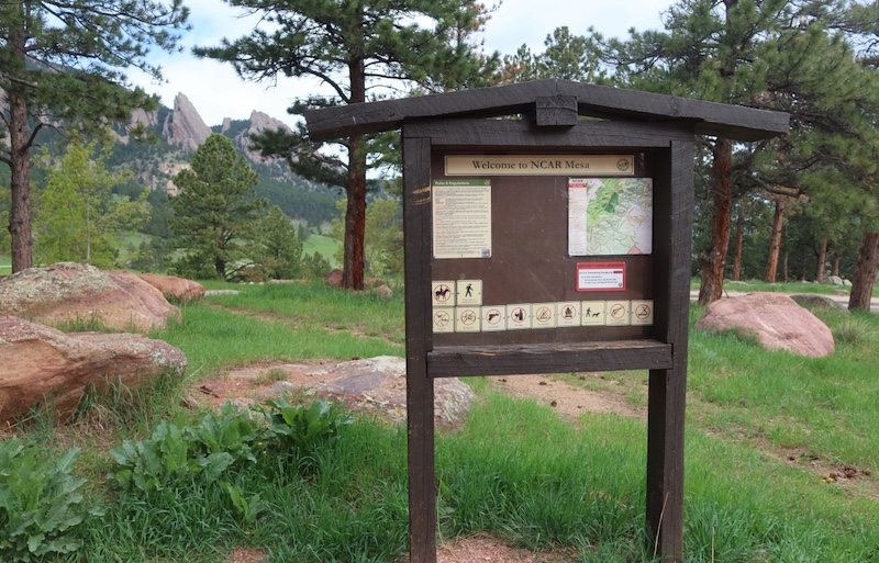 NCAR Trail, Boulder (May 2021)
