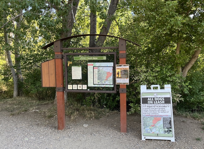 South Mesa Trailhead, Boulder, Colorado (August 2024)