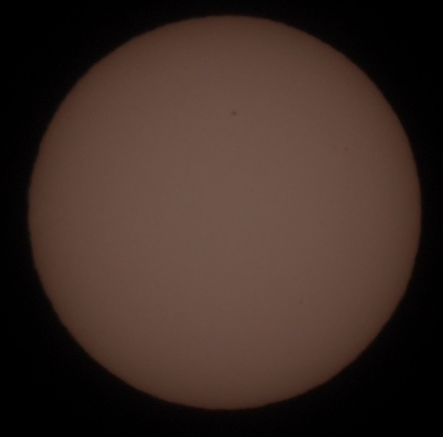 Single Sunspot on the Solar Surface – January 23, 2023