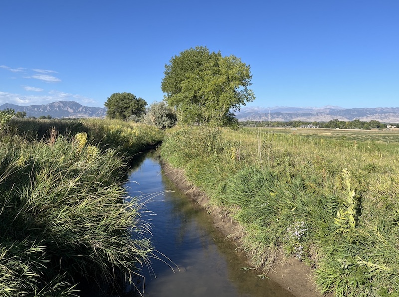 East Boulder Trail, Teller Farm South, Boulder (September 2024)