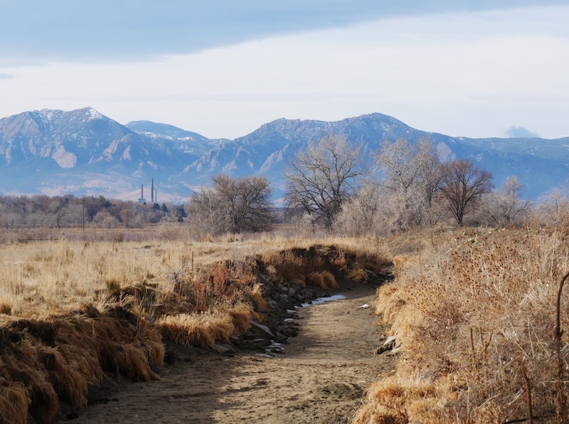 East Boulder Trail, Teller Farm North, Boulder (December 2024)