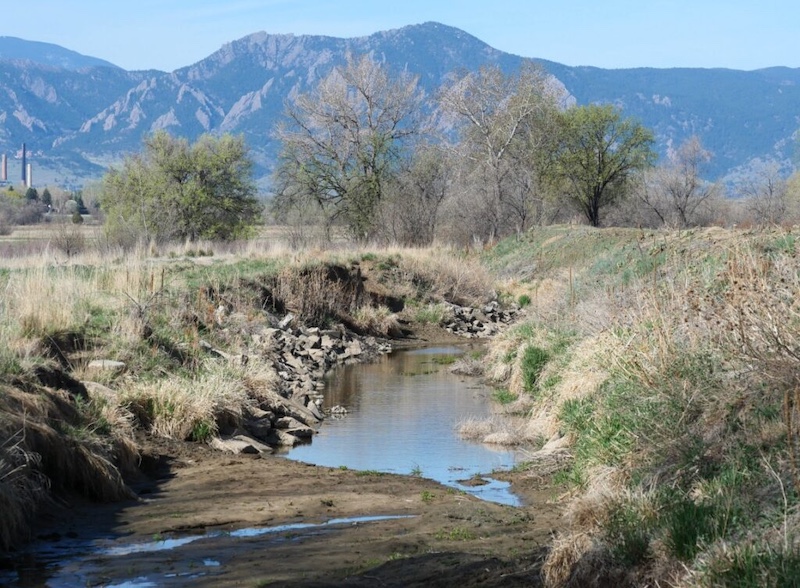 East Boulder Trail, Teller Farm North, Boulder (April 2025)